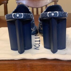 Absolutely stunning ,limited, authentic, brand new Louis Vuitton mules 37.5/7.5